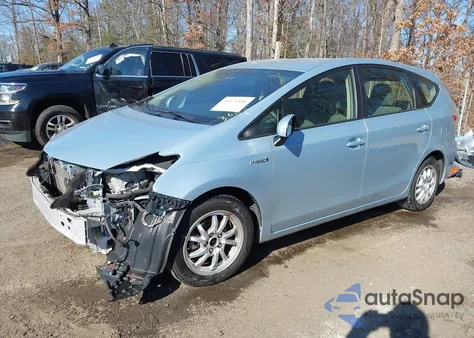 2014 Toyota Prius V Two from USA, damaged, VIN JTDZN3EU1E3300433